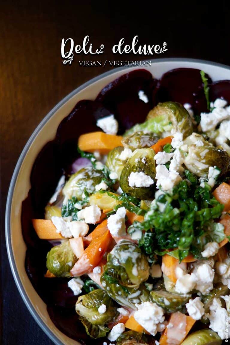 Herbstsalat mit Quinoa und Saisongemüse