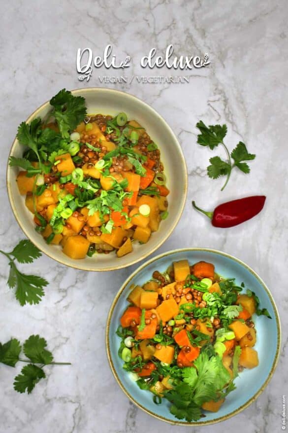 veganes preiswertes Steckrüben-Curry