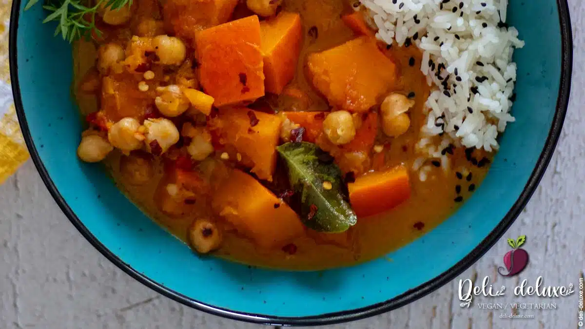 Südindisches Kürbis-Curry-Rezept