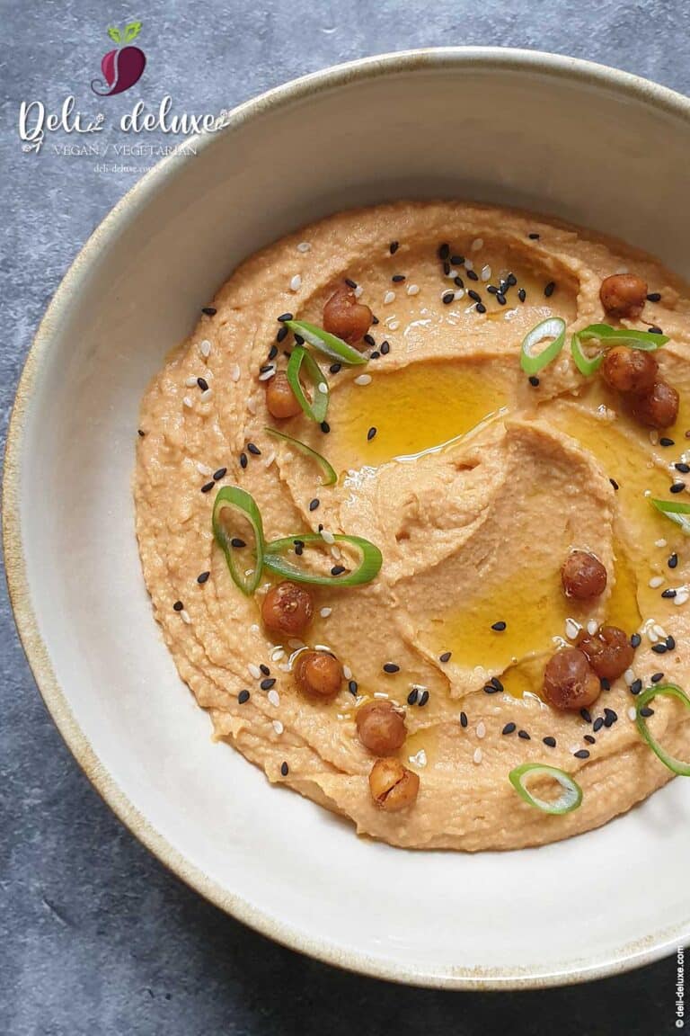 Pikantes Sriracha-Hummus