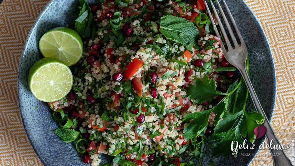 Quinoa-Tabouleh - Zucker- und Glutenfrei