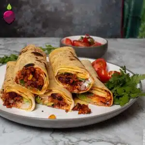 Saftige vegane Burritos mit cremiger Avocado-Füllung: Eine köstliche Reise in die Welt der Aromen