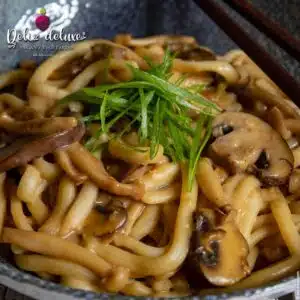 Cremige Pilz-Udon: Eine Vegane Geschmacksreise durch die Aromen Asiens